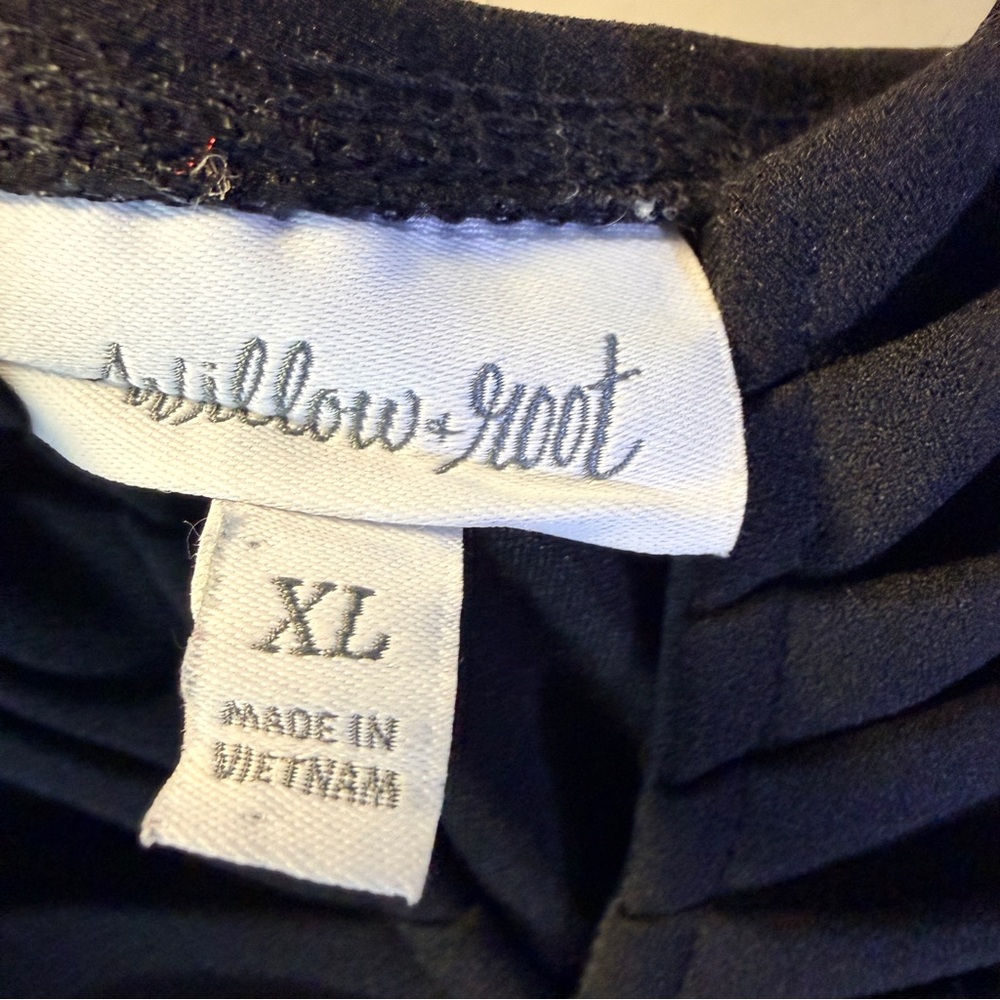 Willow & Root Black V-Wire Jumpsuit – Size XL - Picture 10 of 13